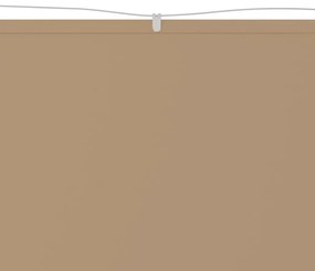 Copertină verticală, gri taupe, 60x1000 cm, țesătură oxford