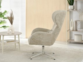 Fotoliu Trudy (bej + crem). 1110434