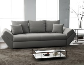 Canapea extensibilă dumonde cu ladă de depozitare si sezut confortabil din spuma high-density, Loana Royal Grey 250x100 cm