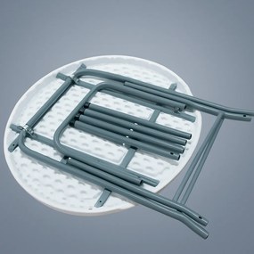 Masă rotundă pliabilă de tip „bar”