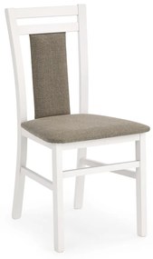 Scaun Hubert 8 material gri alb Inari23