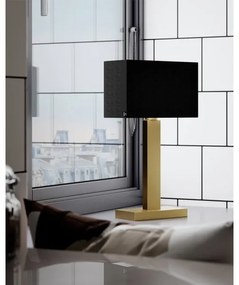 Lampă de masă PRIME ByRydens 4002680-6512 - 1xE27/5W/230V, negru/auriu