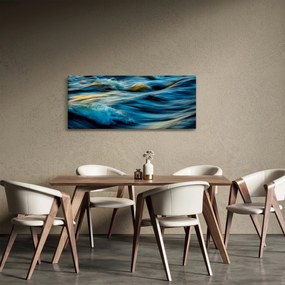 Tablou - Valuri (120x50 cm)