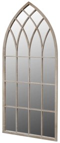 Oglinda de gradina arcada gotica 50x115 cm interior  exterior 115 x 50 cm