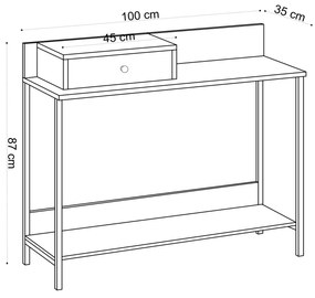 Cabinet Alix - Sapphire Oak
