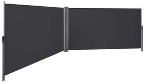 Copertina cu două fețe, extensibilă 160 x 600 cm, gri | SONGMICS