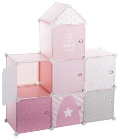 Organizator jucarii, Multicolor, 109x94,5x32 cm