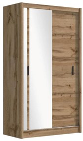 Dulap cu oglindă SABRINA 150x215 cm, stejar woltan