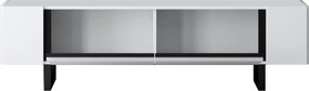 Comoda TV, Hanah Home, Yildiz, 180x50x30 cm, Alb/Negru