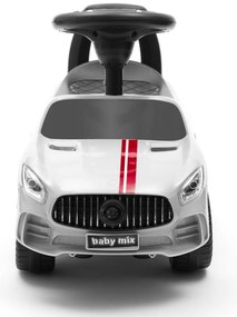 Mașinuță Baby Mix pentru copii cu sunet Racer,alb