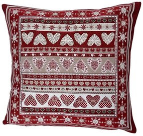 Husă de pernă cu motive de iarnă