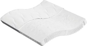 vidaXL Saltea cu arcuri buzunar, fermitate medie, 200x200 cm