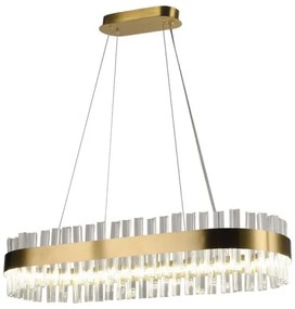 Lustră LED de cristal dimabilă pe cablu LED/45W/230V + telecomandă