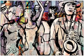 Tablou - Seara de jazz (90x60 cm)