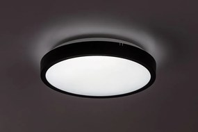 Plafoniera pentru baie, Protectie IP44 Alenzo D-30,5cm negru, alb