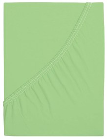 Cearșaf de pat 4Home Mako jersey verde, 180 x 200 cm