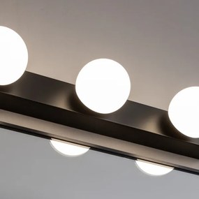 BRILAGI - SET 2x LED Aplică de perete pentru baie HOLLYWOOD 3xLED/3W/230V 39 cm IP44 negru