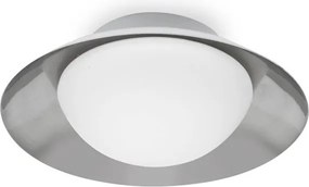 Plafoniera LED moderna SIDE G9 nickel/alb 62133