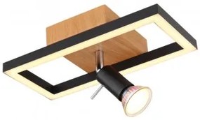 Plafoniera moderna led 8W + 1 bec GU10 Ida 57034-1 Globo
