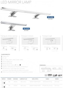 Lampă LED Luxx 300mm