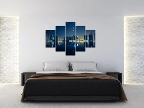 Tablou cu orașul nocturn (150x105 cm)