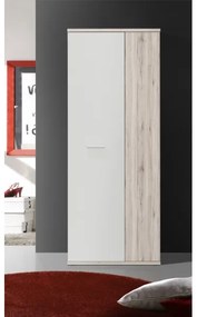 Comodă/pantofar SIMO alb/taupe