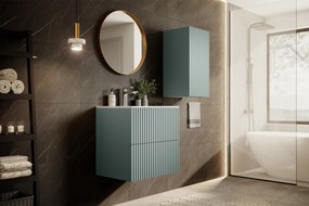 Dulap suspendat sub chiuvetă Nicole 60 cm - salvie MDF