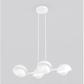 Candelabru cu cablu BOOM, 4x G9, 8W, 230V, alb