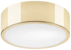 Plafonieră DANTE 1xE27/60W/230V d. 26 cm aurie