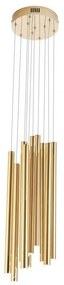 Lustra LED dimabila design Premium Class Quality ORGANIC FAT GOLD P0265D MX