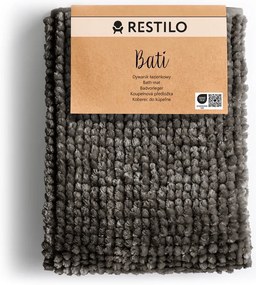 Covoraș de baie gri închis 70x120 cm Bati – Restilo