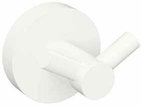 Cârlig dubluSapho XR202W X-Round White, alb