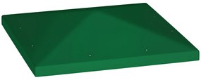 Outsunny Copertină pentru Foișor, Înlocuire Acoperiș pentru Foișor de Grădină cu Orificii de Drenaj, 298x298 cm, Verde | Aosom Romania