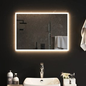 Oglinda de baie cu LED, 70x50 cm 1, 70 x 50 cm
