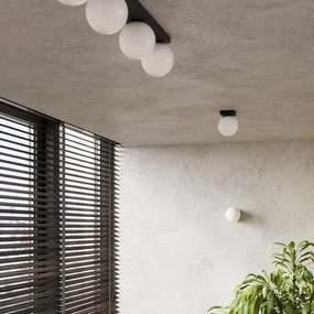 Aplică de perete neagră-albă Blaze – Sollux