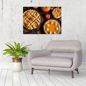 Tablou - Plăcintă de dovleac (70x50 cm)