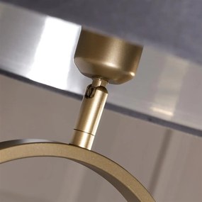 Lampadar/Lampa de podea decorativa Modish bronz/gri