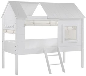 Pat Charlotte tip căsuță în copac 90x200 cm alb – Vipack