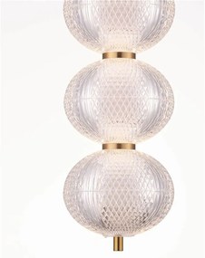 Lustra LED suspendata deosebita design modern KLELIA