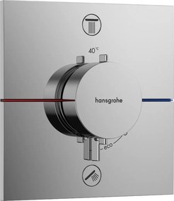 Baterie dus termostatata incastrata Hansgrohe ShowerSelect Comfort E 2 functii EN1717