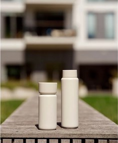 Cană termos bej din oțel inoxidabil 400 ml Singles – Zone