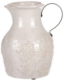 Vază/crafă Flores, 21 x 26 x 17 cm,  ceramică