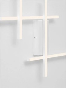 Aplica de perete LED design modern APECHO alb