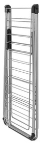 Uscator de rufe Brabantia Hangon 1004172, 25 m, 8 umerase, Blocare copii, Tija suplimentara, Inox