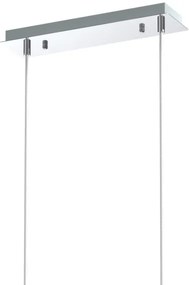 ONLI - Lustră suspendată cu cablu KIMBERLY 8xG9/6W/230V crom lucios