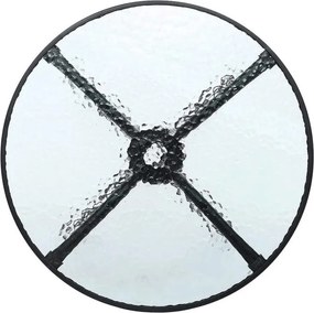 Set de gradina TREGO ISLAND - 4 scaune si masa rotunda ø 90 cm, bej
