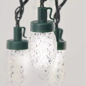 Instalație LED de Crăciun de exterior 50xLED/8 funcții 14,8 m IP44 alb rece