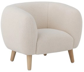 Fotoliu de copii alb Cade – Bloomingville Mini