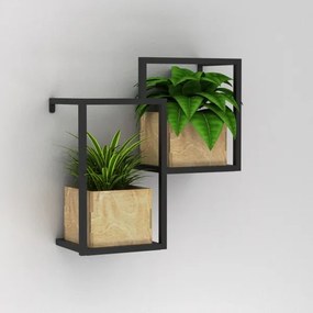 Ghiveci de flori de perete 38x35,5 cm