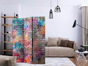 Paravan - Colourful Brick [Room Dividers]